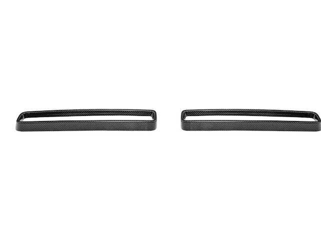 15-23 CHALLENGER CARBON FIBER HEADLIGHT TRIM COVER W/ FRONT GRILLE INSERT